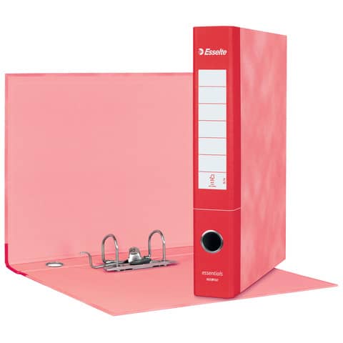 Registratore protocollo Esselte Essentials G74 23x33 cm dorso 5 cm rosso - 390774160